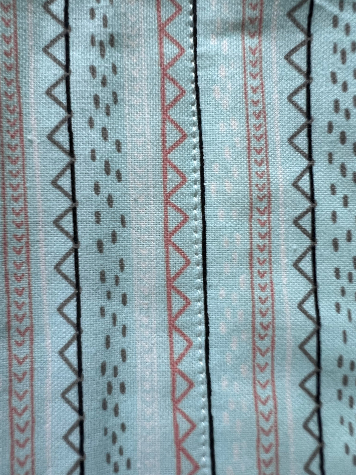 Boho Breeze Handmade Quilted Book Sleeve with Ribbon Tie