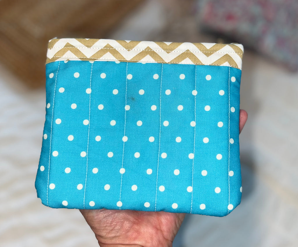 Seaside Sunshine Quilted Pouch (SALE)