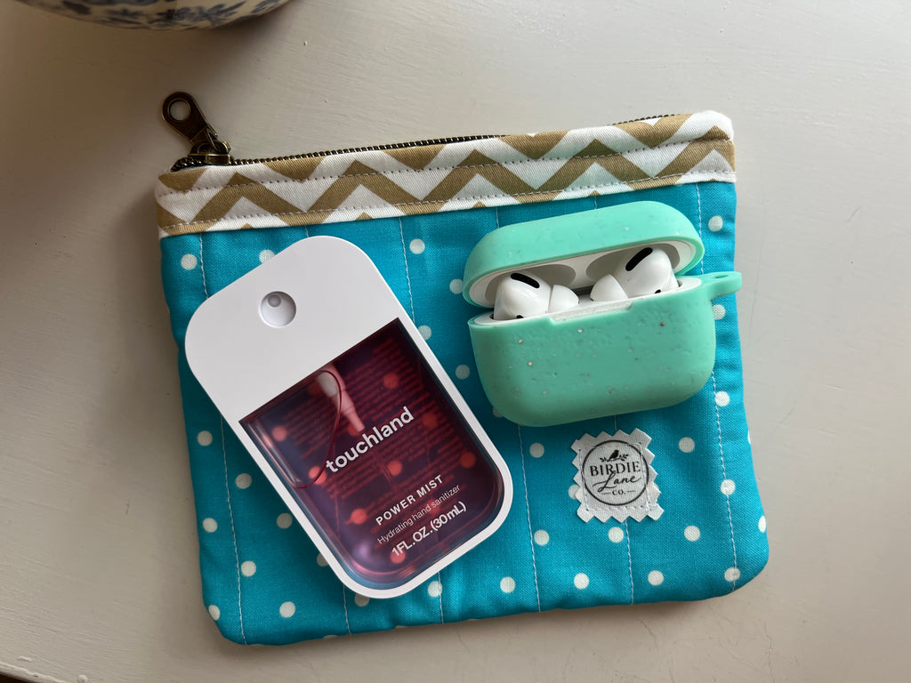 Seaside Sunshine Quilted Pouch (SALE)