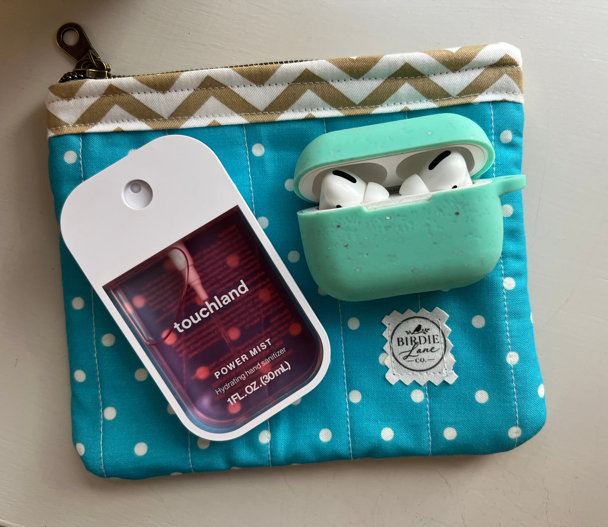 Seaside Sunshine Quilted Pouch (SALE)