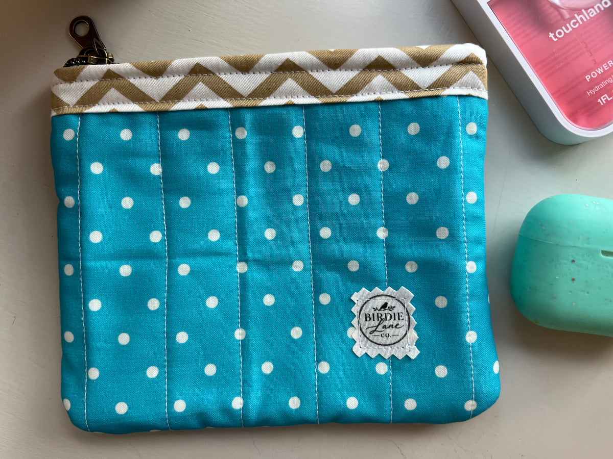 Seaside Sunshine Quilted Pouch (SALE)