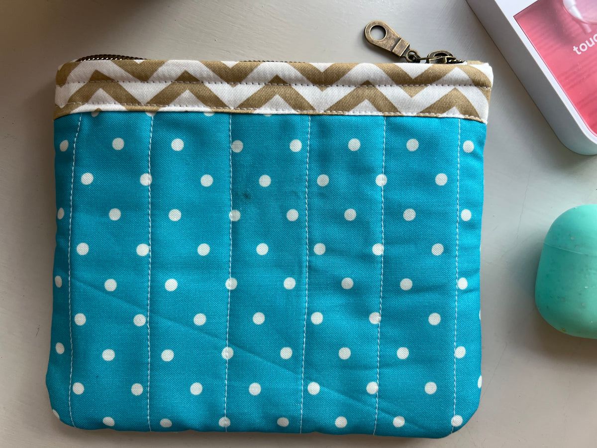 Seaside Sunshine Quilted Pouch (SALE)