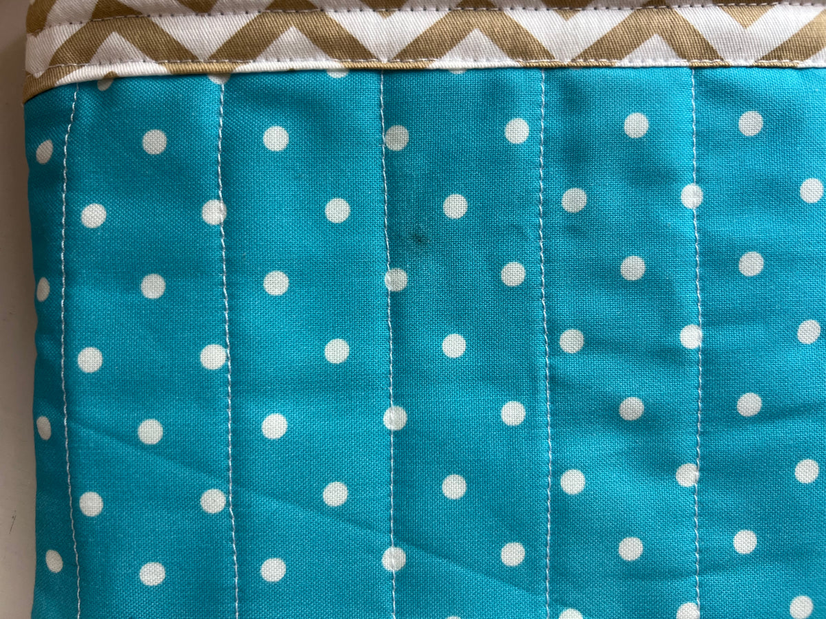 Seaside Sunshine Quilted Pouch (SALE)