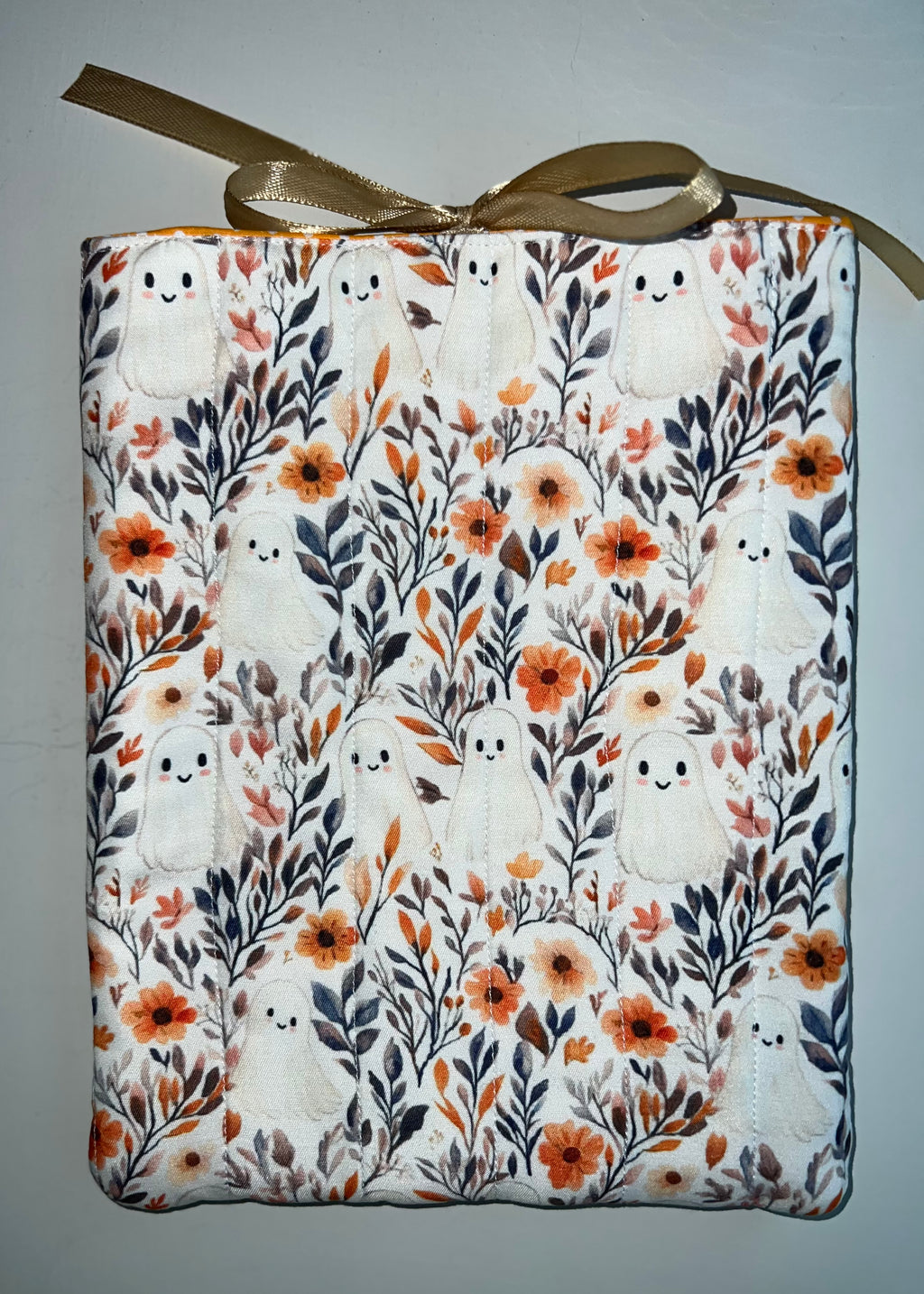 Ghosts in the Garden Quilted Book Sleeve