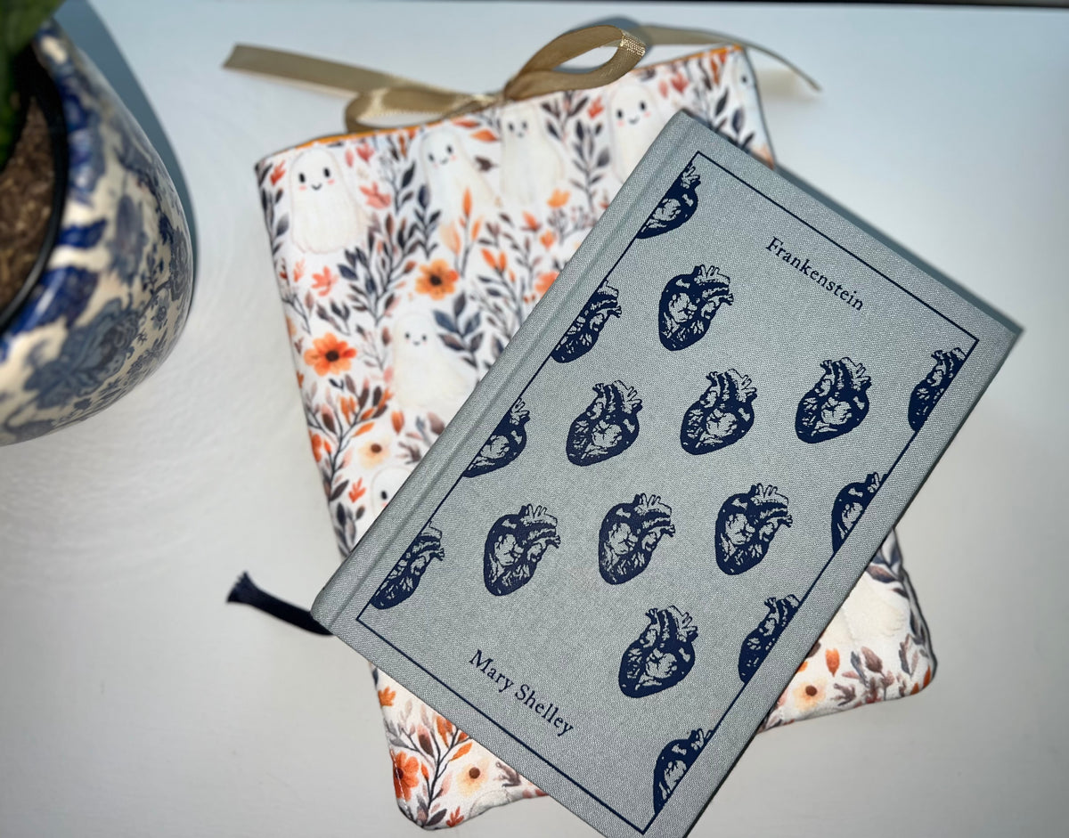 Ghosts in the Garden Quilted Book Sleeve