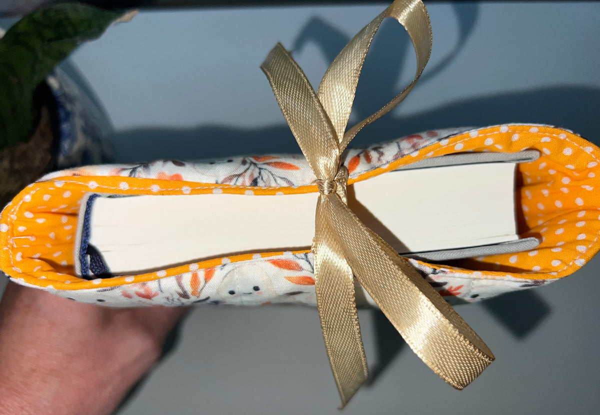 Ghosts in the Garden Quilted Book Sleeve