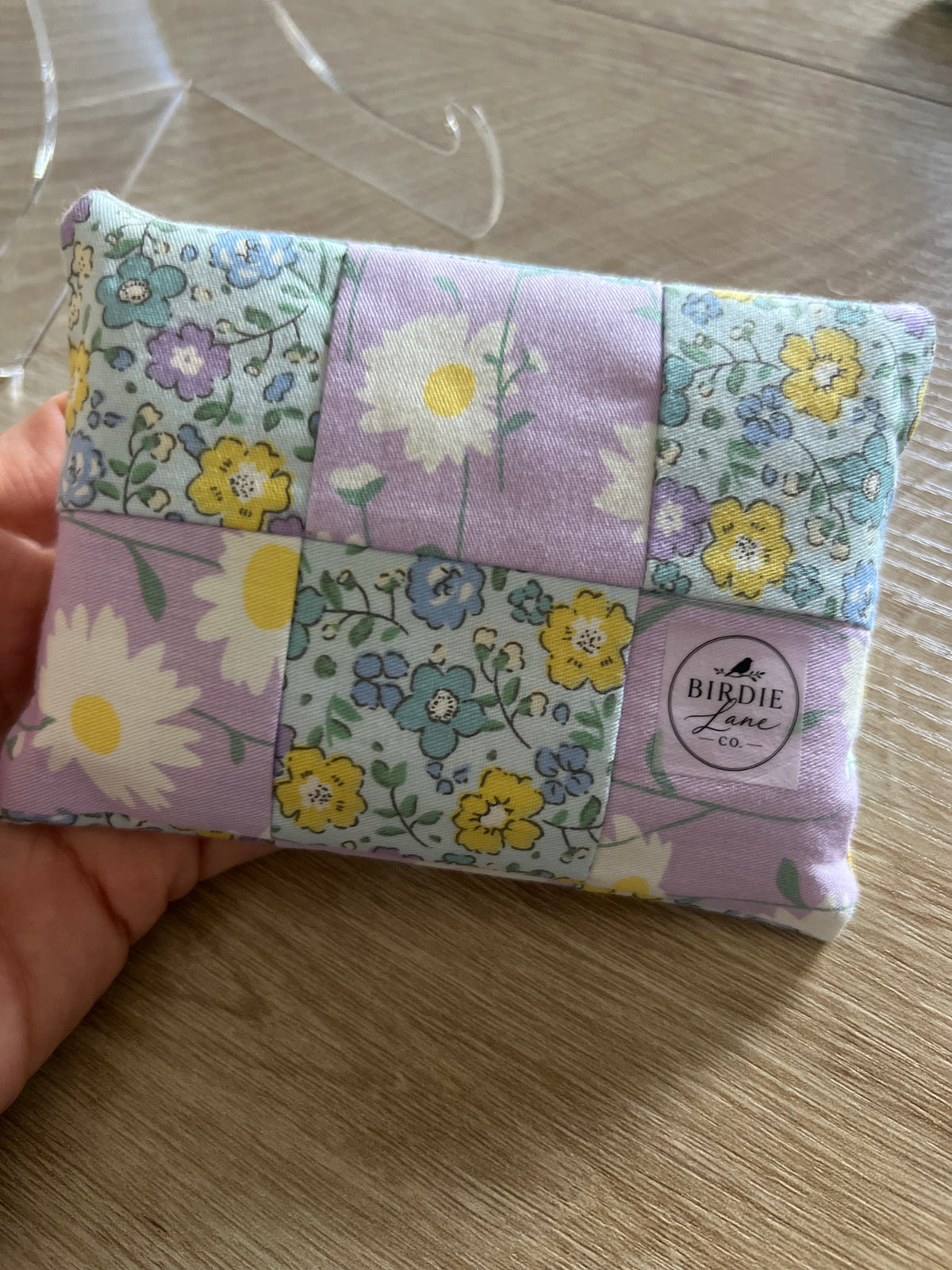 Daisy Days Patchwork Tissue Pouch