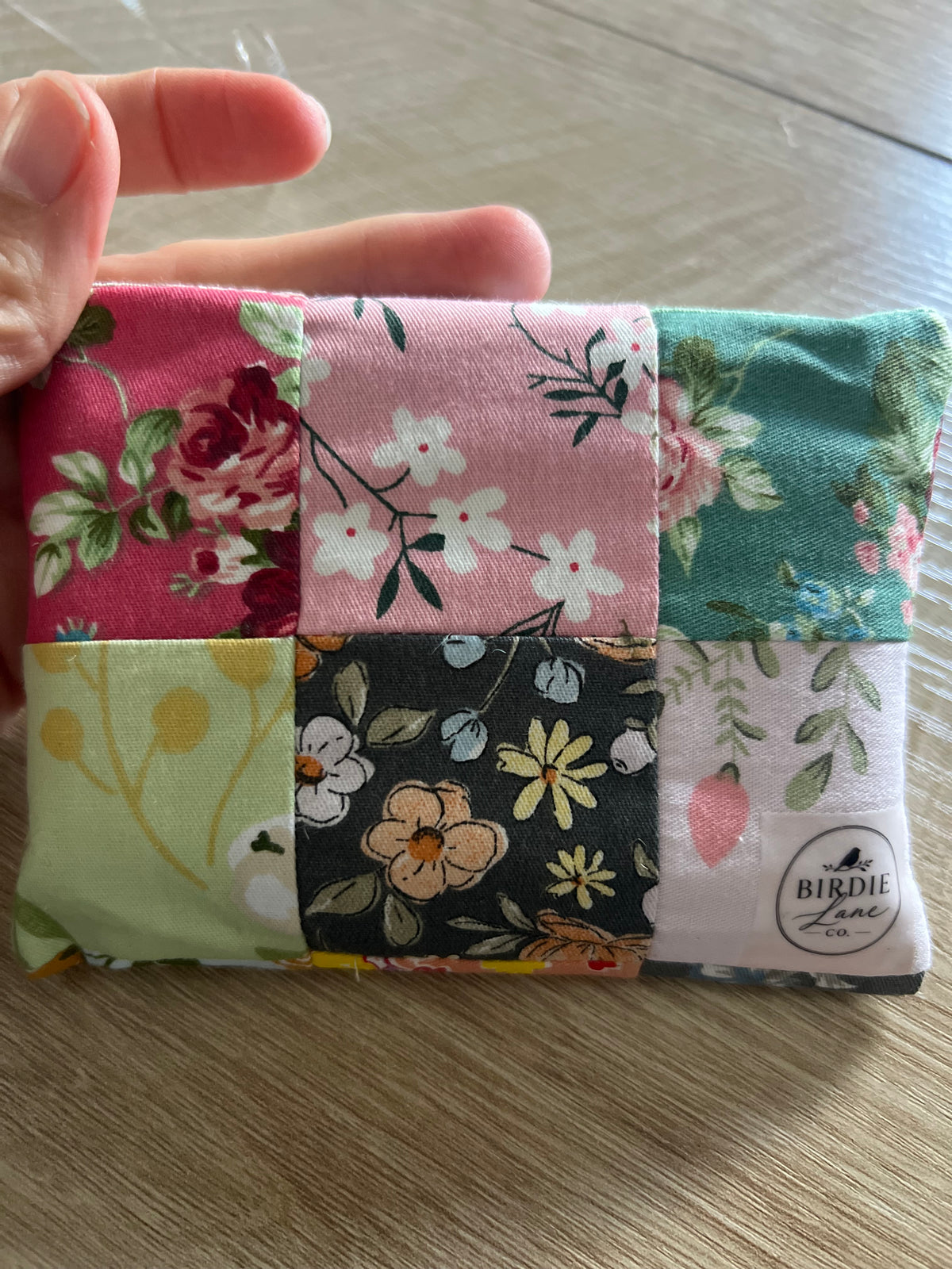 Meadow Patchwork Tissue Pouch