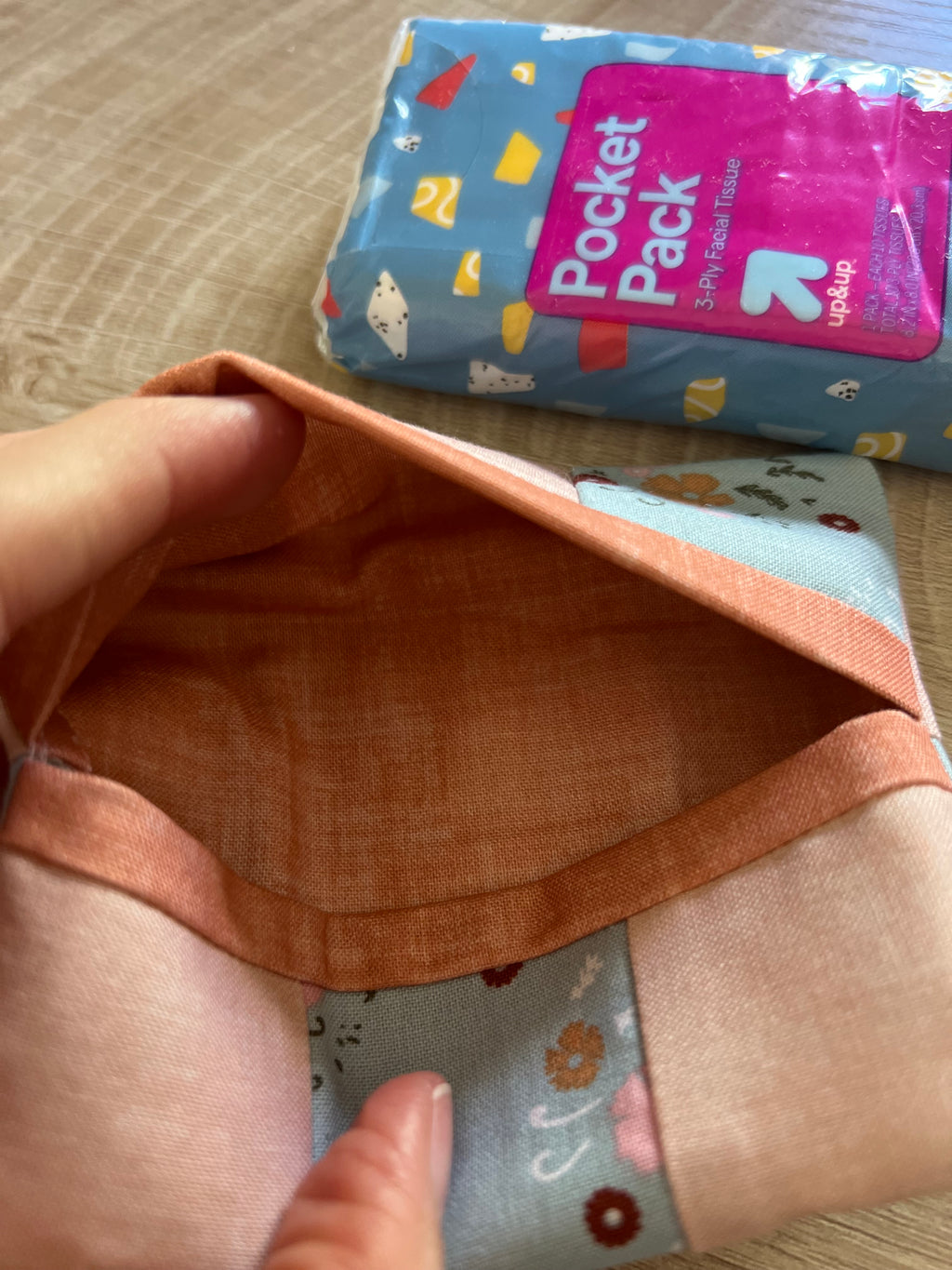 Pocketful of Pretty – Handmade Tissue Pouch