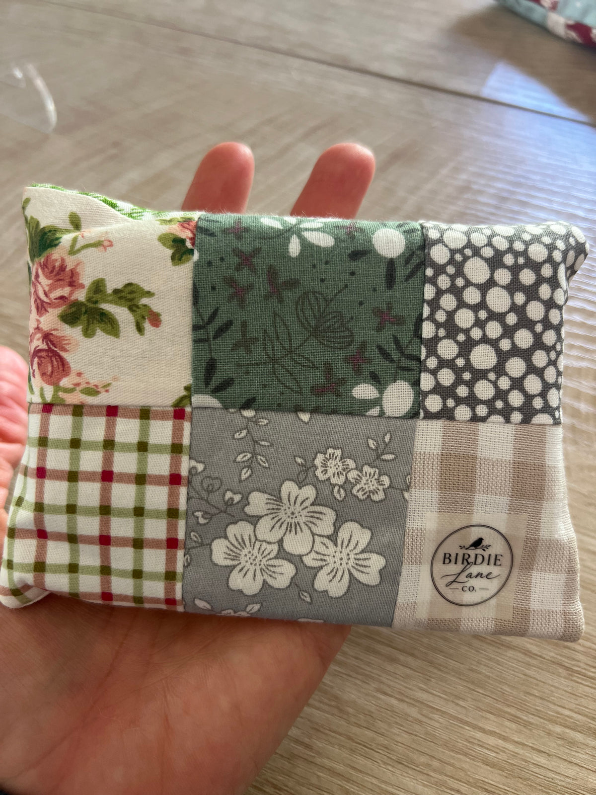 Garden Cottage Patchwork Tissue Pouch