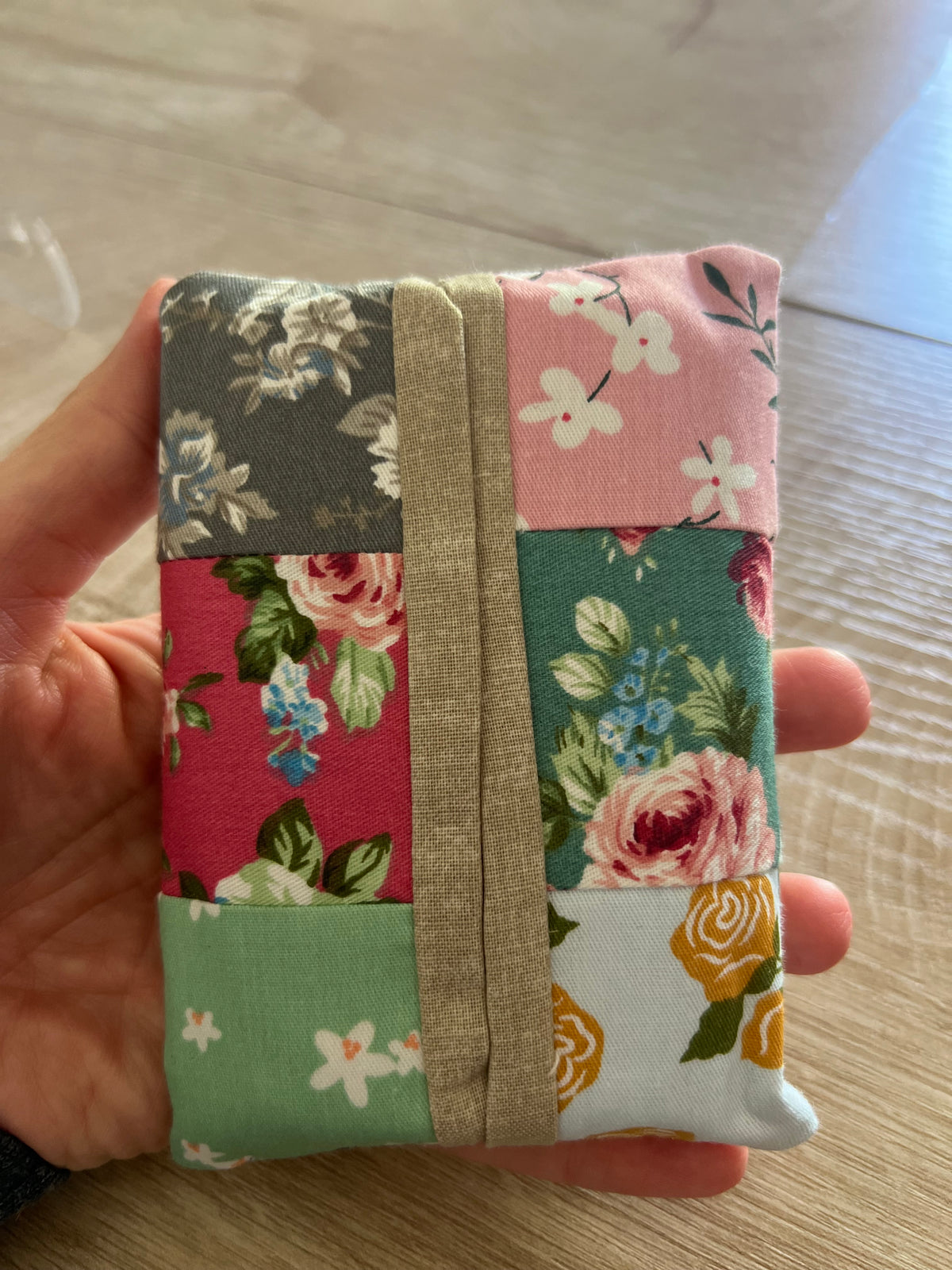Rosie Meadow Patchwork Tissue Pouch