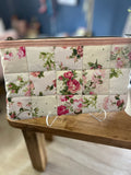Rose Cottage Patchwork Zipper Pouch