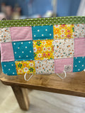 Sunny Side Patchwork Zipper Pouch
