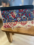 Blueberry & Blooms Medium Zipper Pouch