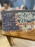 Blue Willow Charm Medium Zipper Pouch