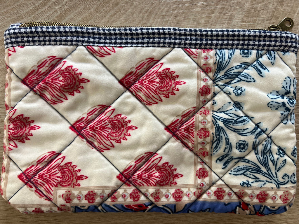 French Country Charm Medium Zipper Pouch