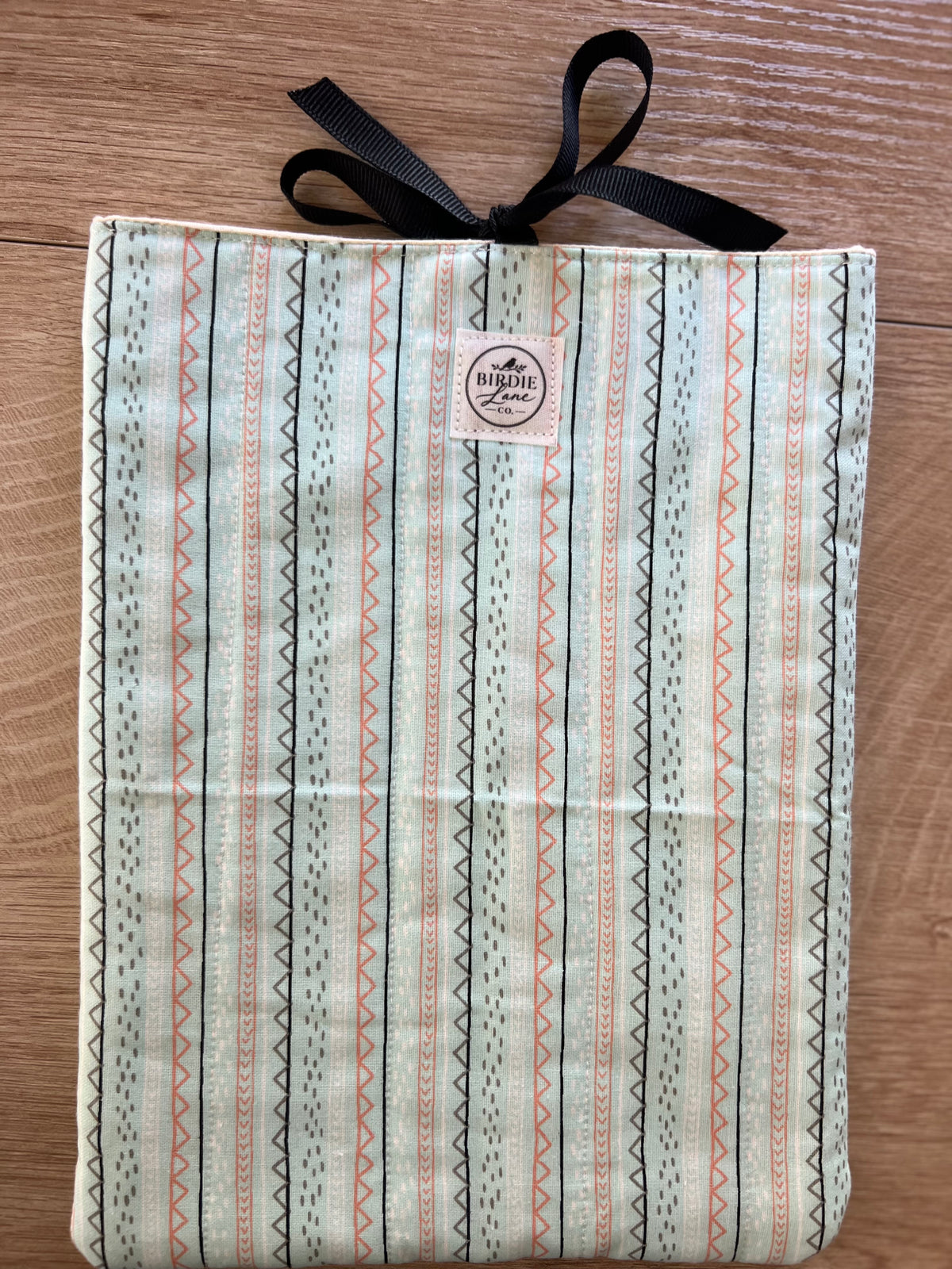 Blushing Boho Quilted Book Sleeve