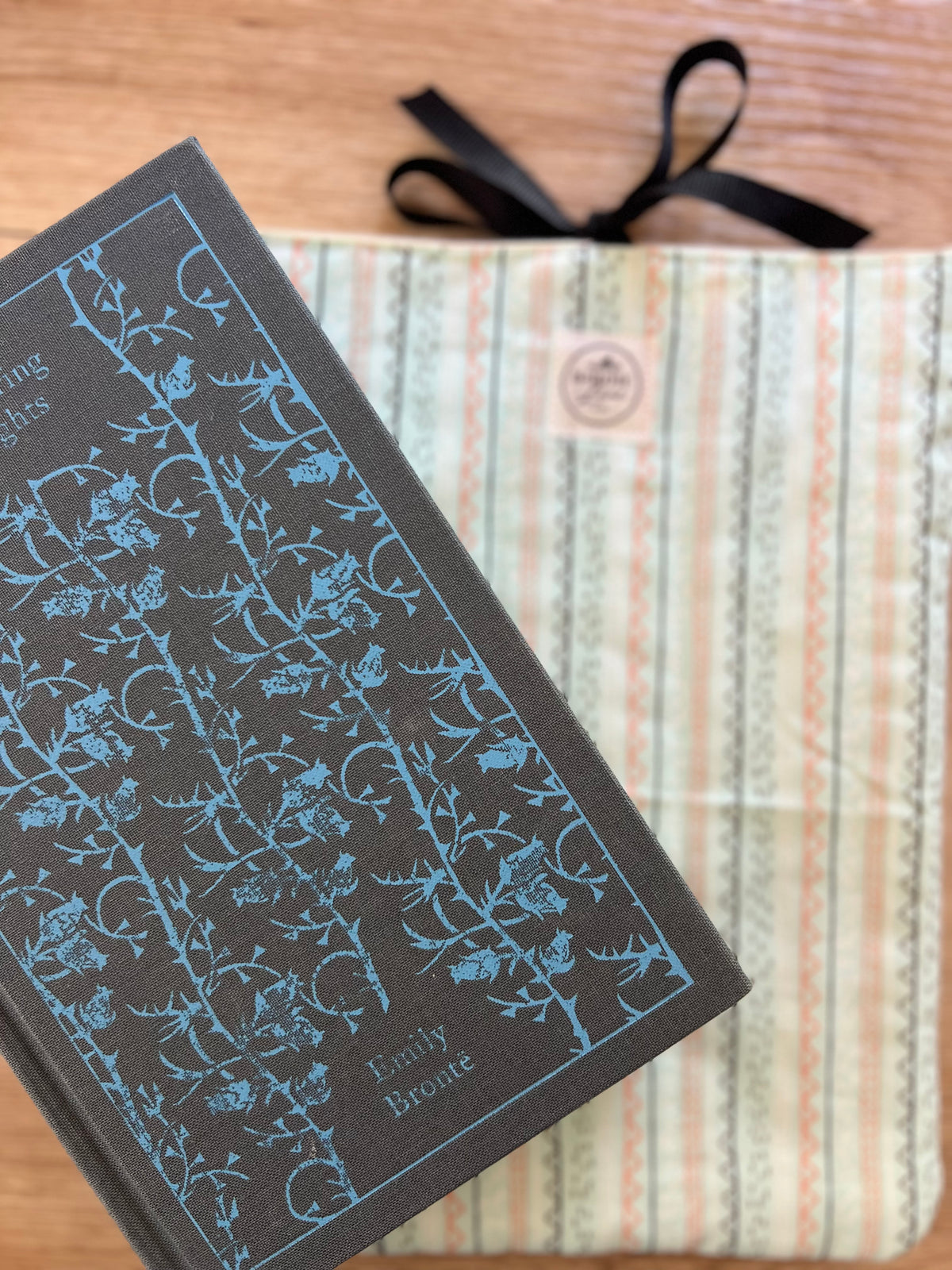 Blushing Boho Quilted Book Sleeve